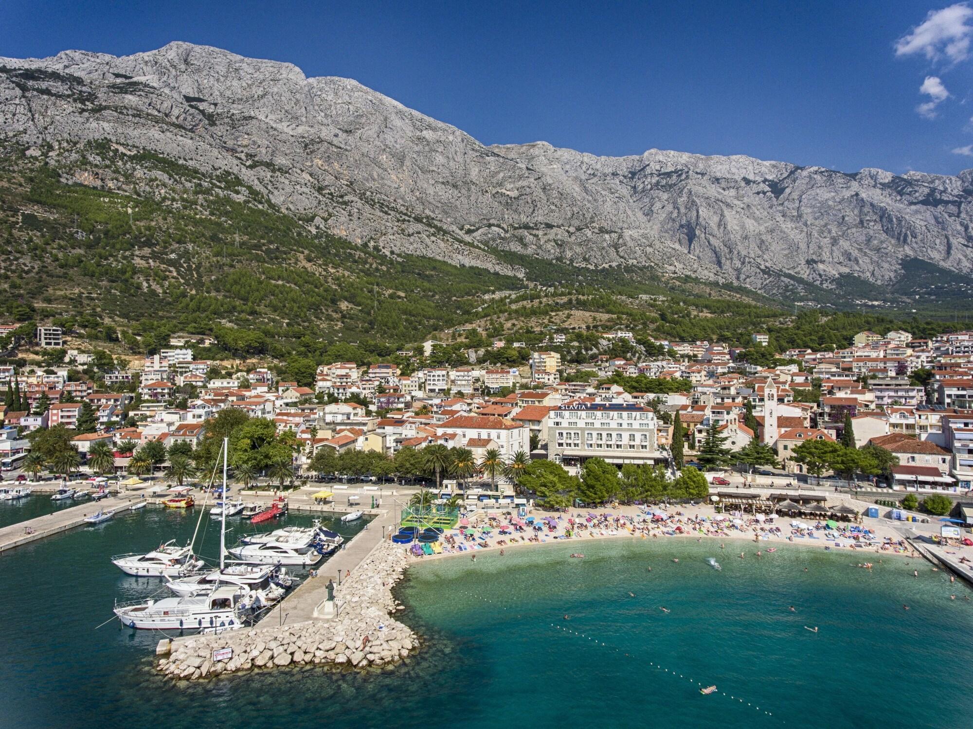 Grand Hotel Slavia Baška Voda Exterior foto