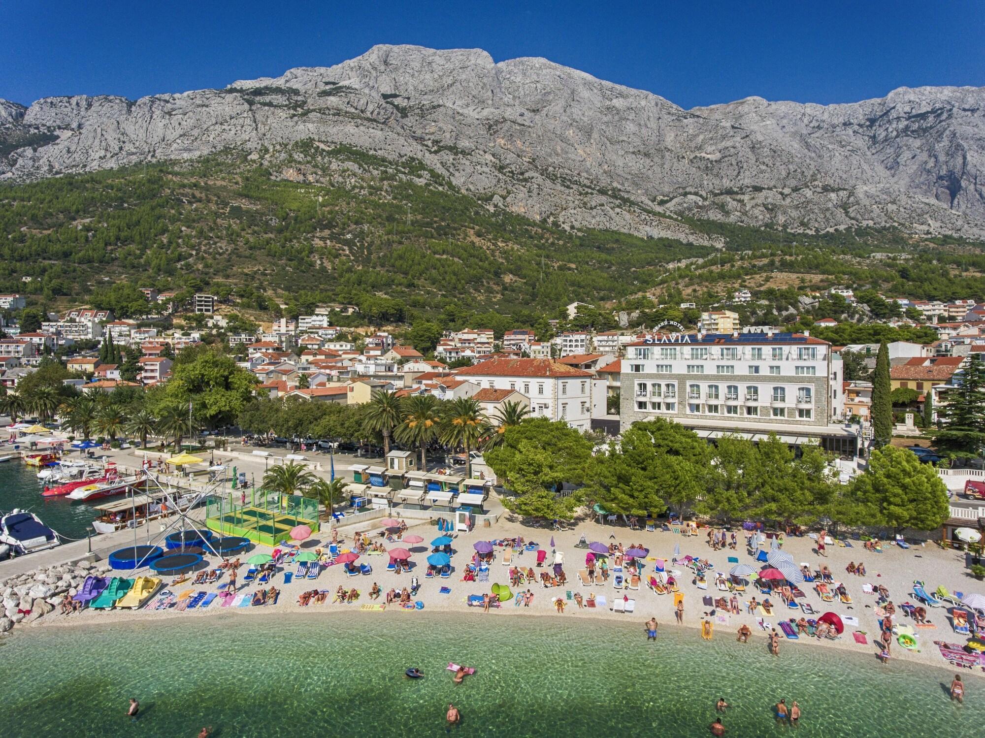 Grand Hotel Slavia Baška Voda Exterior foto